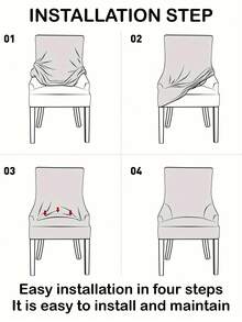 2pcs Silver Fox Plush Armchair Covers, Solid Color Dust-Proof & Wear-Resistant Dining Chair Slipcovers, Suitable For Dining Room, Living Room, Bedroom, Hotel, Home Decor, All Seasons - Multicolor - View 5