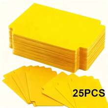 25pcs/Pack Trading Card Divider Tabs, Multi-Color Card Page Dividers, Matte Plastic Card Separators With Labels, Suitable For Games And Sports, 6.86 X 9.65 Cm