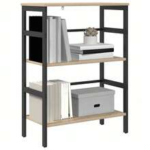 vidaXL Étagère Chêne Sonoma 60 x 29,5 x 81 cm Legno d'ingénierie - Castano - Visualizzare 3