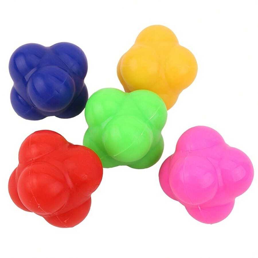 1 quả bóng lục giác luyện tập phản xạ, cải thiện thị giác và sự khéo léo, thích hợp cho hoạt động giải trí ngoài trời. - Nhiều màu - Xem 1