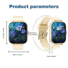 MixtataDi 2026 New 1.83 Men's And Women's Large Screen Smart Watches, Dual Straps, Colorful On The Straps, Information Reminders, Answering Calls, Easy Music Control, Sports Mode, Compatible With IOS And Android Systems, The Best Gift To Give To People - Multicolor - View 2