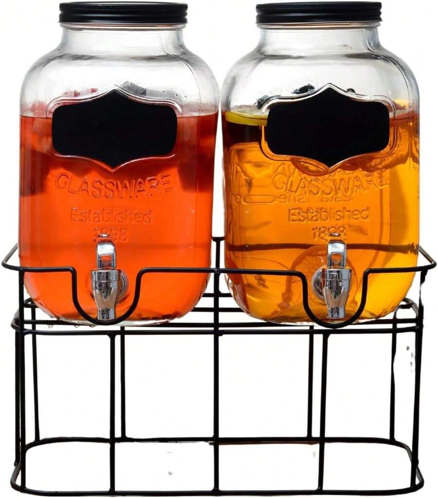 Beverage Ice Bucket & Beverage Dispensers - 10 L With Base - View 1