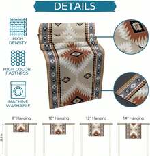 Kitchen Table Runners - لون برتقالي - مشاهدة 7
