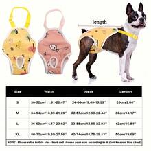 [Washable Dog Diapers] Reusable Dog Panties - Adjustable Menstruation Wear For Dogs, Breathable Mesh Design, Comfortable Fit, Suitable For Dogs Of All Sizes During Their Period, Female Pet Diapers, Made Of Polyester Fiber - Multicolor - View 3