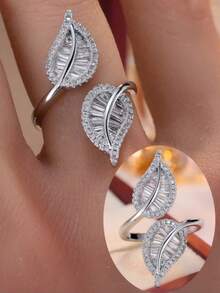 2026 Adjustable Size Cute Classic Fashion Ring For Girl, Special Promotion For Valentine's Day & Ramadan, Brass Material With Delicate Design - YR0743 - View 3