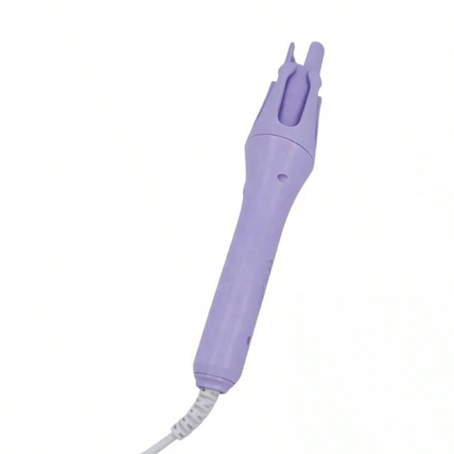 Rizador de pelo azul