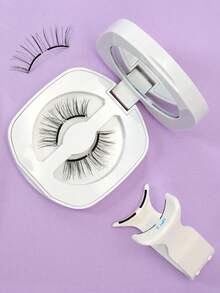 New Magnetic Eyelashes Set With Magnetic Box, Soft Magnetic Lashes, Natural One-Piece, Portable