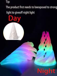 3pcs "Impossible Cone" Series - 3D Printed Spiral Optical Illusion Decor, Featuring Colorful Gradient Design, Durable Plastic Material, Indoor/Outdoor Decoration, New Year Gift, Daily Gift, Valentine's Day Gift, Color Changing Design, Exquisite 3D Sculpture, Desktop Decoration, Visual Illusion, Mini Pyramid, Lightweight Miniature Statue, Must-Have Item For Stress Relief Enthusiasts. - Multicolor - View 11