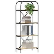 vidaXL Étagère Chêne Sonoma 60 x 30 x 146 cm Legno di ingegneria - Castano - Visualizzare 3