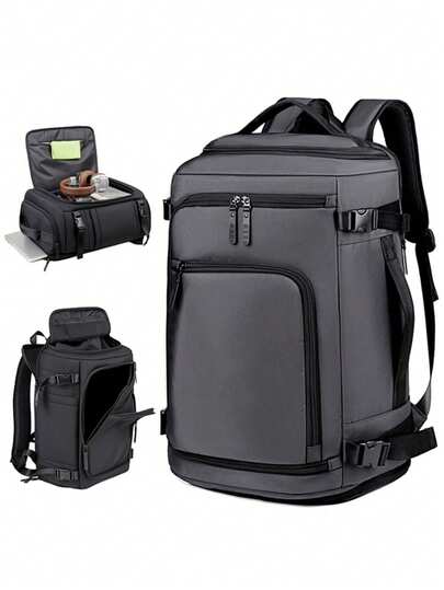  大容量旅行背包，带鞋仓，户外徒步旅行背包