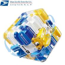 2026 New 3D Rolling Fan Maze Cube | 3D Puzzle Game, Combining Relaxation, Stress Relief, And Concentration Training Functions, Suitable For Adults And Children's 3D Maze Challenges | Plastic Material, Three-Level Challenge, Suitable For Gatherings And Competitions | Ideal Gift For Christmas, Valentine's Day, And Easter | No Feathers/Special Currency Items ﻿ - 薄荷藍 - 查看 1