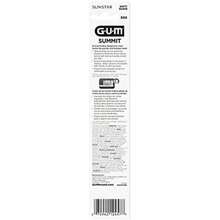 GUM Summit+ - cepillo para polvo de dientes suave, cerdas cónicas ultra finas para una eliminación más efectiva de la placa, cepillos de dientes extra suaves para adultos, 12 unidades(1 Count (Pack of 12)) - Multicolor - Ver 4
