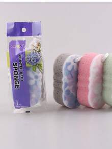 OKS 1PC BAT SPONGE Assorted-Color Bath Puff (Color May Vary) - Multicolor - View 7