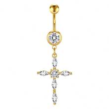 1件装 14G 肚脐环 垂坠式肚脐穿孔饰品 可爱粉色 CZ 爱心蝴蝶蝴蝶结花朵肚脐环 女士款 14G 银色不锈钢精致垂坠式肚脐穿孔饰品 派对圣诞节生日礼物