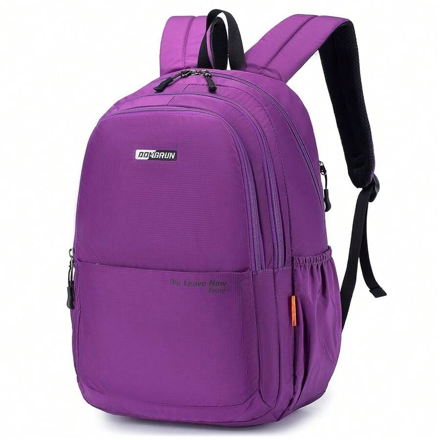 SPAHER Handgepäck 40x30x20 Ultraleicht Reiserucksack 25L Wasserabweisender Reisetasche für  Unter dem Sitz Kleiner Cityrucksack College Weekender Rucksack Herren Damen - Lila - Übersicht 1