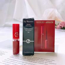 Giorgio Armani Mini Lip Maestro 丝绒唇膏，色号 206 裸棕色，1.5ml - 206 Mini - 查看 3