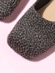 Hot-Selling High-Quality Women's Shoes, Women's Flats, Premium Mohair Material, Women's Wedge Shoes - Coffee Brown - View 7