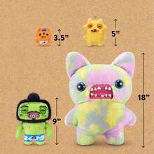 Spin Master Fuggler Fugg Stars Series 9-Inch Plush Toy – Funny Ugly Monster Stuffed Animal With Human-Like Teeth, Collectible Plush For Kids, Teens, Adults & Plush Fans - Rhymer McSlimer - View 10