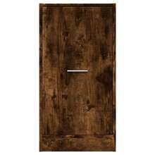 vidaXL Armadio da apothicaire chêne fumé 40x41x77,5 cm in legno metalmeccanico - Castano - Visualizzare 5