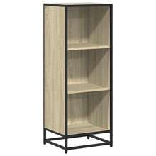 vidaXL Bibliothèque chêne sonoma 40x35x107,5 cm ingegneria del legno - Castano - Visualizzare 2