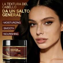 120克人参蛋白发膜，富含透明质酸和尿素，深层滋养柔顺秀发，改善干枯受损发质，提升秀发光泽，预防分叉，适合所有发质。 - 角蛋白 - 查看 3