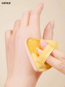 OEIEZ 2个装美妆海绵粉扑，大号，快速打造无瑕妆容，遮瑕海绵适用于液体和膏状粉底液。 - 彩色 - 查看 3