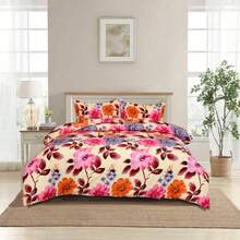 3D Printed Duvet Cover Complete Set - Soft Brushed Microfiber With Fitted Sheet Pillowcases - Bonnie - View 6