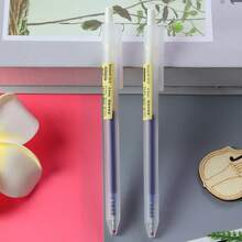 3pcs/Set Neutral Pens, Black Ink, Suitable For Students And Office Use