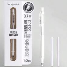 1pc Mechanical Pencil-Shaped Erasers, Shaveless, Precise Line Erasing, Ideal For Art Students, Sketching, Drawing, High Erasing Brightness, Smudge-Free - Black and White - View 13