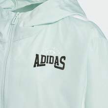 ADIDAS KIDS Young Boy Casual Sports Hooded Jacket - Mint Green - View 3