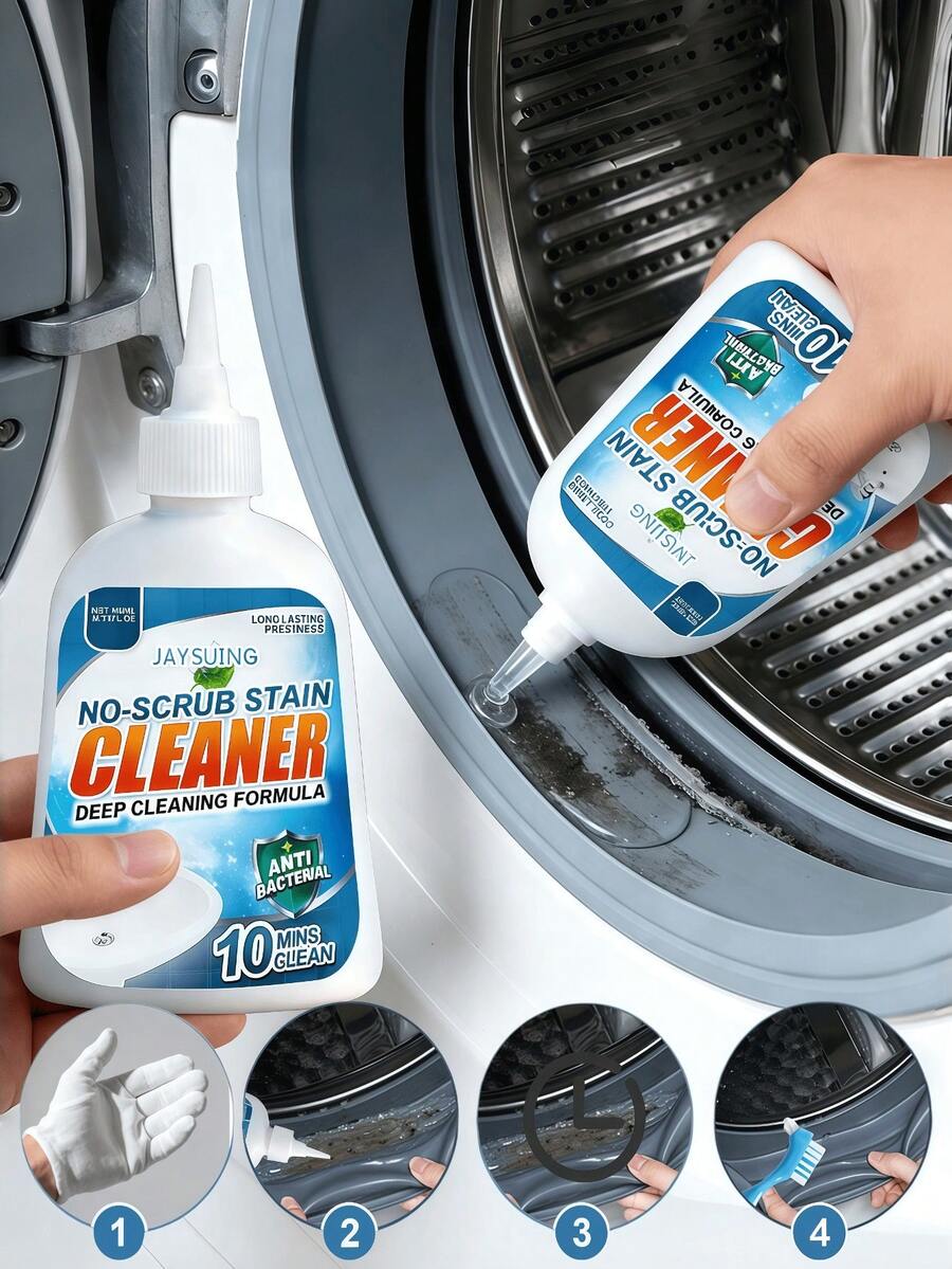 1瓶/100毫升，2瓶/200毫升，1瓶/150克 多用途清洁剂，适用于洗衣机、厨房台面、烤箱、抽油烟机、炉灶、水槽、洗碗机、马桶、浴室墙壁、浴缸、金属水龙头及各种金属部件。