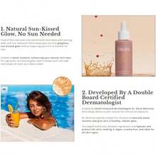 Sunless Tanning Drops Drinkable Tanning Lotion 60ml For All Skin Types, Nourishing Skincare Body Self Tanning Water Drops, Enhancing Radiance And Natural Glow, Moisturize Daily Use Skin Care Product, Skin Care Products, Cosmetic, Liquid Bronzer, Makeup Moisturizing Bronzing Drops, Sunless Self Tanner - 珊瑚橙 - 查看 10