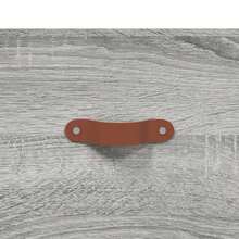 vidaXL Armario mural sonoma gris 100x36.5x35 cm ingeniería de madera - Gris - Ver 9
