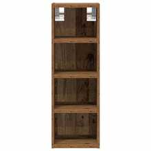 vidaXL Armadio sospeso "Riga" Bois ancien 20 x 29,5 x 60 cm Bois d'ingénierie - Castano - Visualizzare 4