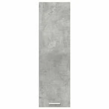 vidaXL Armadio sospeso Grigio cemento 30 x 31 x 100 cm Bois d'ingénierie - Grigio - Visualizzare 6