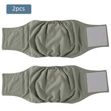 2pcs Reusable Washable Male Dog Diapers, 3pcs Breathable Belly Bands (For Male Dogs In Summer), Male Dog Diapers - Multicolor - View 21