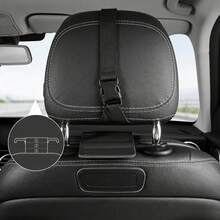 JDWBT Faux Suede Car Seat Covers, Semi-Covered, Complete Set, For Nissan Qashqai, Micra, Note, X-Trail, Leaf, Almera; Durable, Easy To Clean - Black - View 8