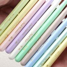 日式美甲笔套装 短款美甲笔 勾线笔 扫笔 凝胶美甲笔 美甲工具笔 - 彩色 - 查看 2