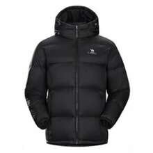 CAMEL CROWN 男士户外羽绒服，加厚防风防水保暖连帽高蓬松度羽绒服，适合秋冬季穿着