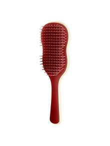 1pc Women's Banana Leaf Detangling Comb, Suitable For Long Hair, Massage Scalp, Home & Outdoor Use - Multicolor - View 12