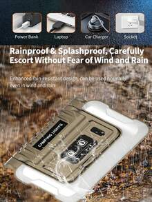 1个多功能折叠便携灯：超亮强光照明+180°双向照明+超长电池续航，适用于户外露营/夜间街头摆摊/家庭紧急情况等实用照明需求。