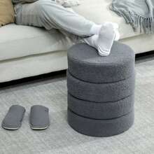 Pouf - Grigio Scuro - Visualizzare 5