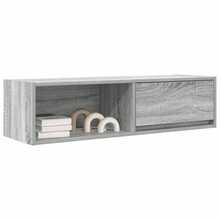 vidaXL Mobili TV 2 pezzi sonoma grigio 100x31x25,5 cm ingegneria del legno - Grigio - Visualizzare 4