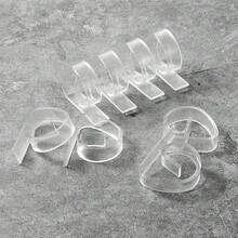 8/12 szt. plastikowych klipsów do obrusów, trwałych, antypoślizgowych, dostępnych w wielu żywych kolorach, idealnych na spotkania rodzinne, pikniki na świeżym powietrzu i imprezy - doskonałych dla gospodyń domowych, organizatorów przyjęć i entuzjastów spędzania czasu na świeżym powietrzu. - Wielokolorowe - Zobacz 5