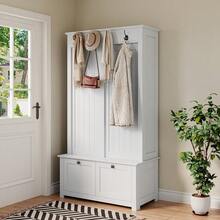 Coat Racks - White - View 2