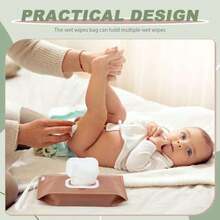 Portable Baby Travel Wet Wipe Dispenser, Ideal for Journeys - Embalaje estándar - Ver 6