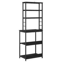 vidaXL Tavolino da cucina Chêne nero 60 x 40 x 168 cm - nero - Visualizzare 8