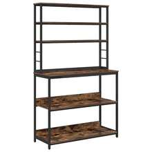 vidaXL Tavolo da cucina Chêne fumé 100 x 40 x 168 cm - Castano - Visualizzare 2