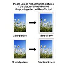 1幅定制情侣照片拼贴帆布画（不含画框），个性化爱情照片帆布画，送给男友/女友的生日、订婚、结婚纪念日、毕业典礼、情人节礼物，适合情侣/妻子/闺蜜/家人，周年纪念墙面装饰，家居客厅宿舍装饰 - 彩色 - 查看 7