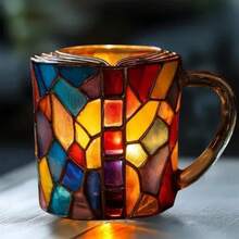 TendenciaTaza De Café De Libro Pintado En 3d - Tazas De Café De C CorazónCalidad premium - B - Ver 6